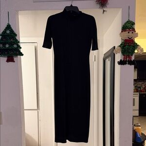 Zara Black Long Sleeve Dress